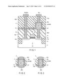 MAGNETIC MEMORY HAVING MAGNETORESISTIVE ELEMENT AND METHOD OF     MANUFACTURING MAGNETORESISTIVE ELEMENT diagram and image