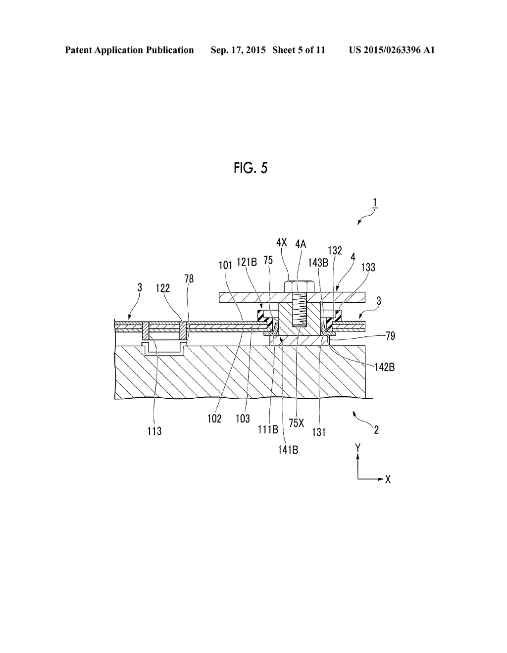 BATTERY STATE MONITORING DEVICE AND BATTERY MODULE PROVIDED WITH SAME - diagram, schematic, and image 06