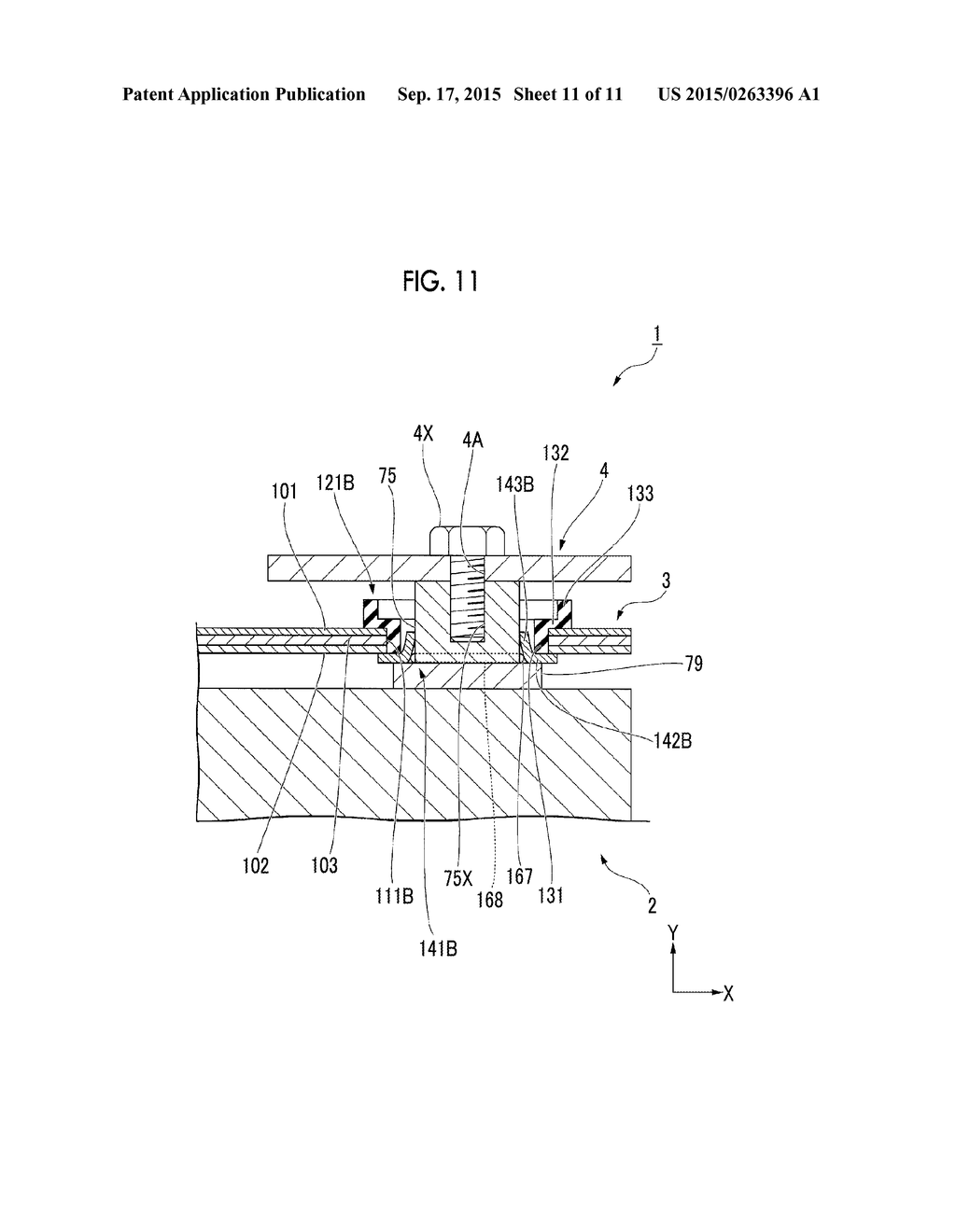 BATTERY STATE MONITORING DEVICE AND BATTERY MODULE PROVIDED WITH SAME - diagram, schematic, and image 12