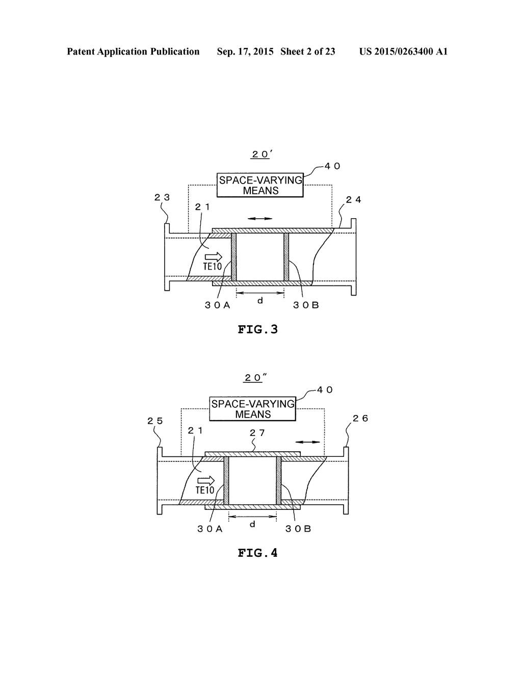 MILLIMETER WAVEBAND FILTER AND METHOD OF VARYING RESONANT FREQUENCY     THEREOF - diagram, schematic, and image 03