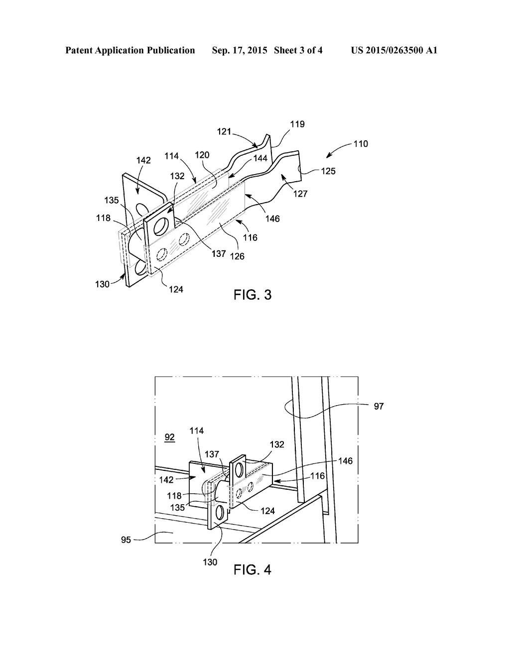 ELECTRICAL ENCLOSURE HAVING A DUAL BUS BAR AND A COMPONENT WITH A DUAL BUS     BAR CONNECTOR - diagram, schematic, and image 04