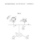 SERVER APPARATUS PROVIDING PORTABLE INFORMATION TERMINAL AND IMAGE FORMING     APPARATUS WITH CLOUD IMAGE PROCESSING SERVICE diagram and image