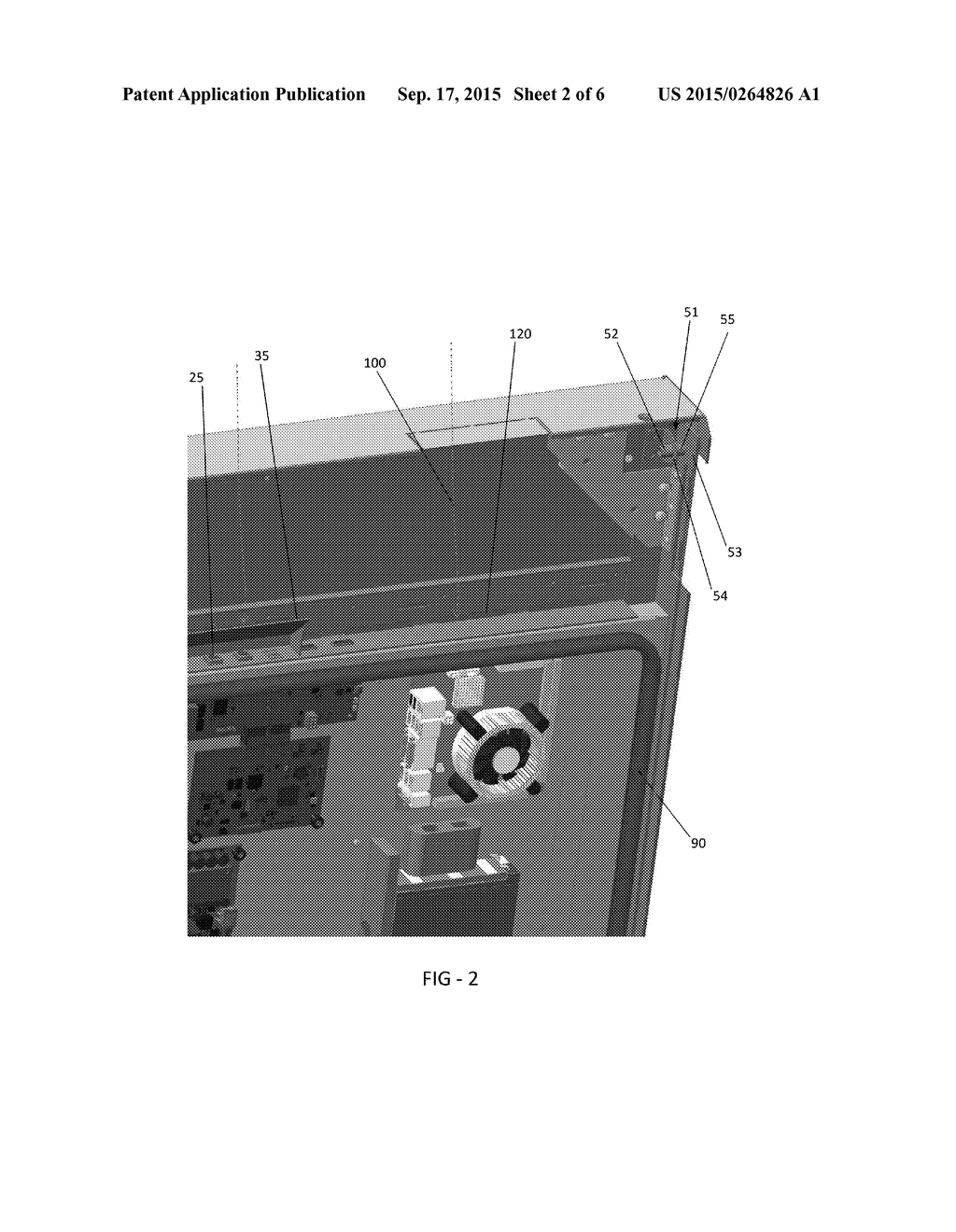 Hybrid Rear Cover and Mounting Bracket for Electronic Display - diagram, schematic, and image 03