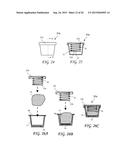 Method for Tamping Brewing Material Using a Self Tamping Single Serving     Brewing Material Holder diagram and image