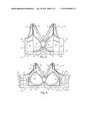 Bra with Two Layers of Support diagram and image