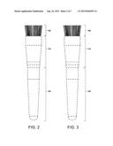 BRUSH HEAD WITH RECESSED BRISTLES, BRUSH, METHOD OF MAKING AND METHOD OF     USING SAME diagram and image