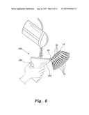 LIQUID-DISPENSING SHAVING BRUSH diagram and image