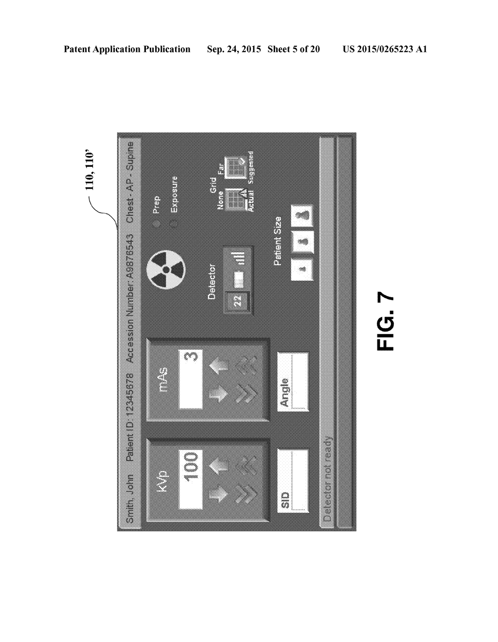 SCAN GEOMETRY CORRECTIONS FOR TOMOSYNTHESIS MOBILE RADIOGRAPHIC APPARATUS - diagram, schematic, and image 06