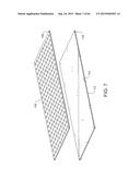 TACTILE WARNING SURFACE MOUNT PANEL FOR MOUNTING ON A PREFORMED GROUND     SURFACE diagram and image