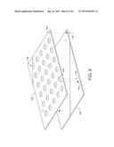 TACTILE WARNING SURFACE MOUNT PANEL FOR MOUNTING ON A PREFORMED GROUND     SURFACE diagram and image