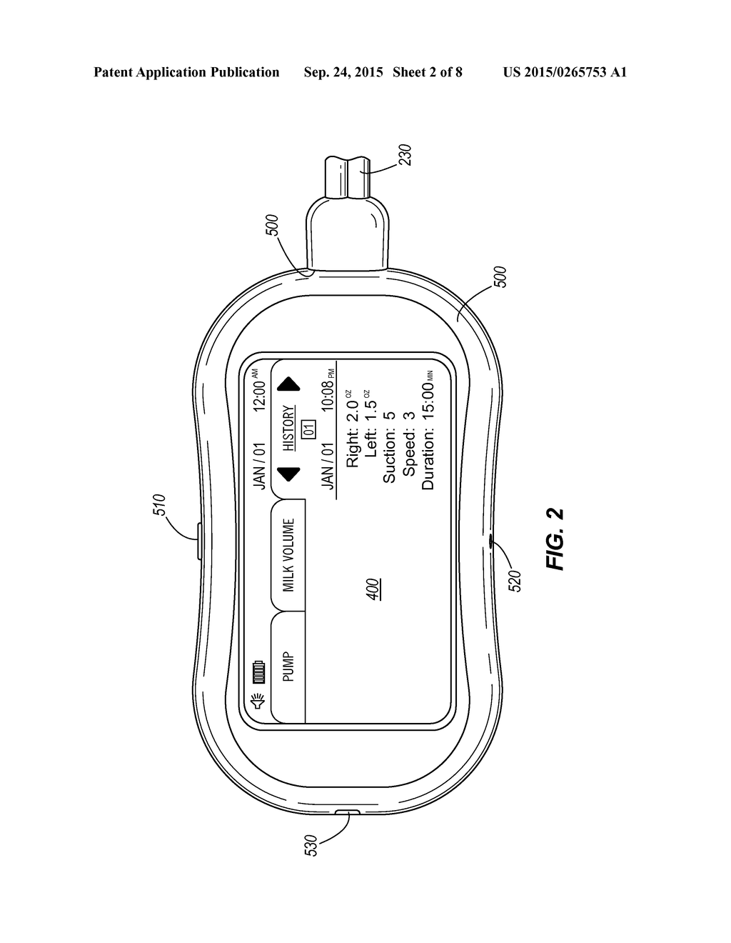 BREAST PUMP SYSTEM - diagram, schematic, and image 03