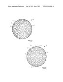 MARKED GOLF BALL TO ENHANCE USER PERFORMANCE diagram and image