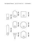 Golf Club Grip with Angled Channel diagram and image