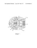 HIGH PRESSURE FLUID SPRAY NOZZLE INCORPORATING A FLOW CONTROLLED SWITCHING     VALVE diagram and image