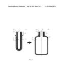 INTEGRALLY BLOW-MOULDED BAG-IN-CONTAINER HAVING A BAG ANCHORING POINT;     PROCESS FOR THE PRODUCTION THEREOF; AND TOOL THEREOF diagram and image