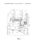 HEADREST DUMP ASSEMBLY INTEGRATED INTO A SEATBACK diagram and image