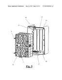 Battery Holder Device for Electric Bicycle diagram and image