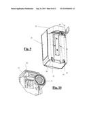 Battery Holder Device for Electric Bicycle diagram and image