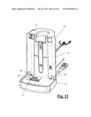 Battery Holder Device for Electric Bicycle diagram and image