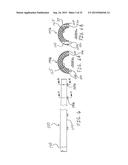 BENDING STRAIN RELIEF ASSEMBLY FOR MARINE CABLES INCORPORATING AT LEAST     ONE ELONGATED STIFFNESS MEMBER diagram and image