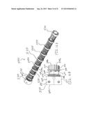 BENDING STRAIN RELIEF ASSEMBLY FOR MARINE CABLES INCORPORATING AT LEAST     ONE ELONGATED STIFFNESS MEMBER diagram and image