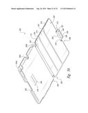 PROTECTIVE CASE INCLUDING COVER DEPLOYABLE AS AN ADJUSTABLE SUPPORT     STRUCTURE AND RELATED DEVICES, SYSTEMS, AND METHODS diagram and image