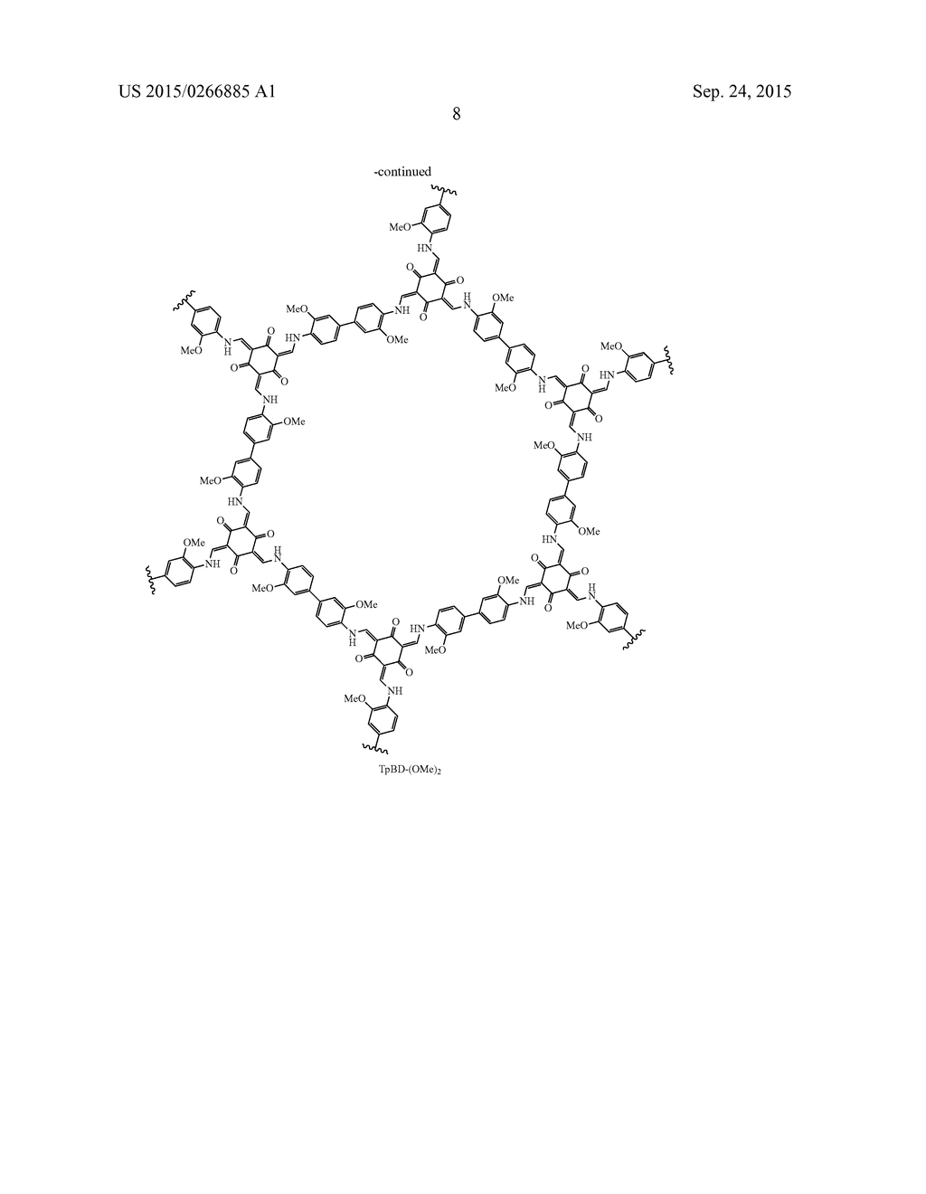 POROUS CRYSTALLINE FRAMEWORKS, PROCESS FOR THE PREPARATION THEROF AND     THEIR MECHANICAL DELAMINATION TO COVALENT ORGANIC NANOSHEETS (CONS) - diagram, schematic, and image 45