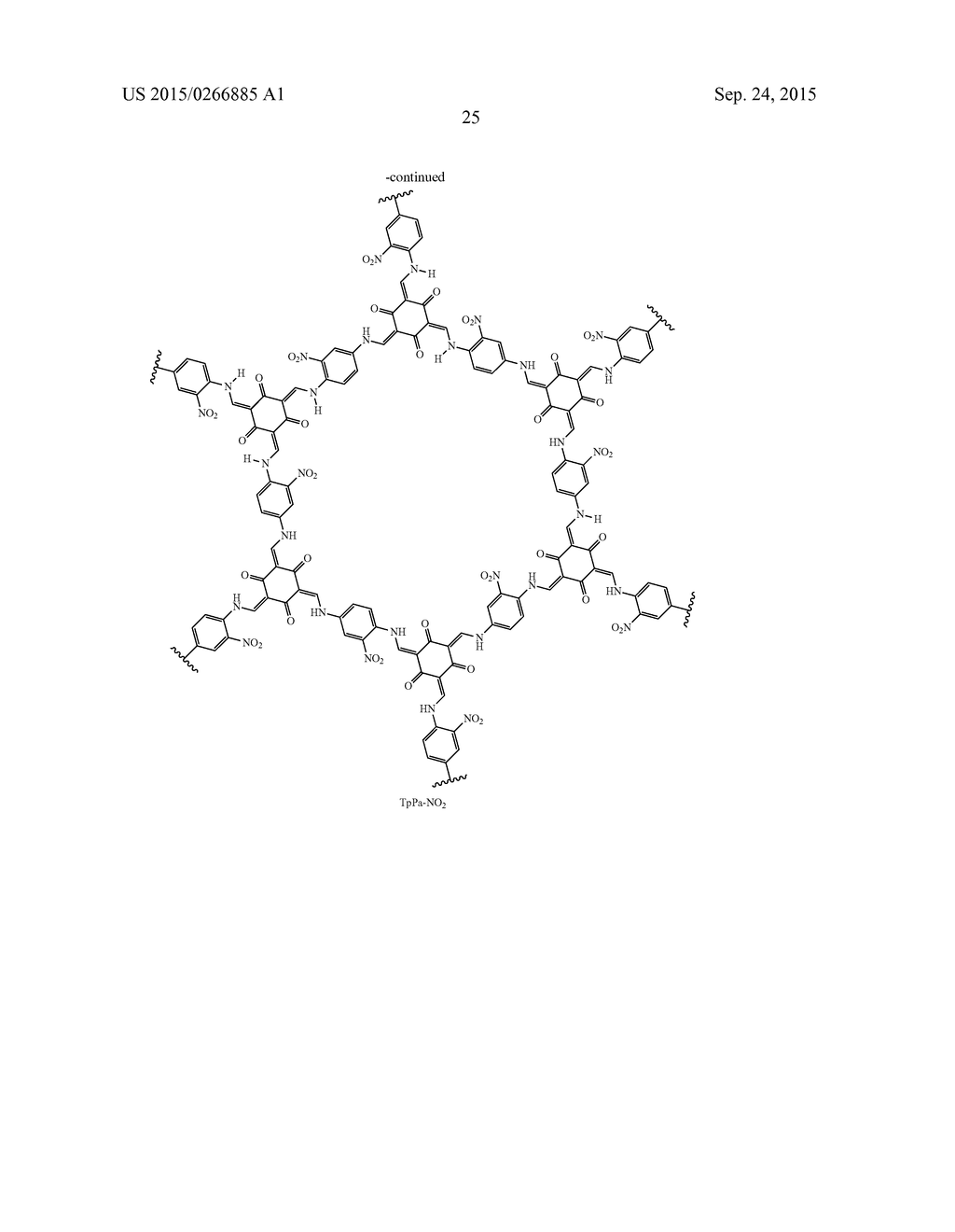 POROUS CRYSTALLINE FRAMEWORKS, PROCESS FOR THE PREPARATION THEROF AND     THEIR MECHANICAL DELAMINATION TO COVALENT ORGANIC NANOSHEETS (CONS) - diagram, schematic, and image 62