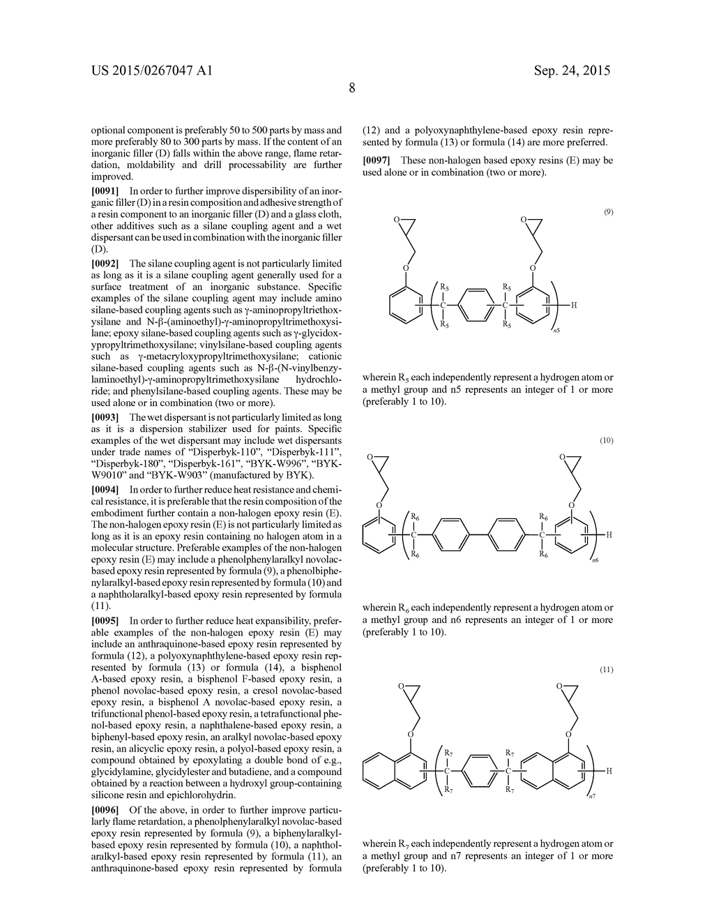 RESIN COMPOSITION, PREPREG, LAMINATE, AND PRINTED WIRING BOARD - diagram, schematic, and image 09