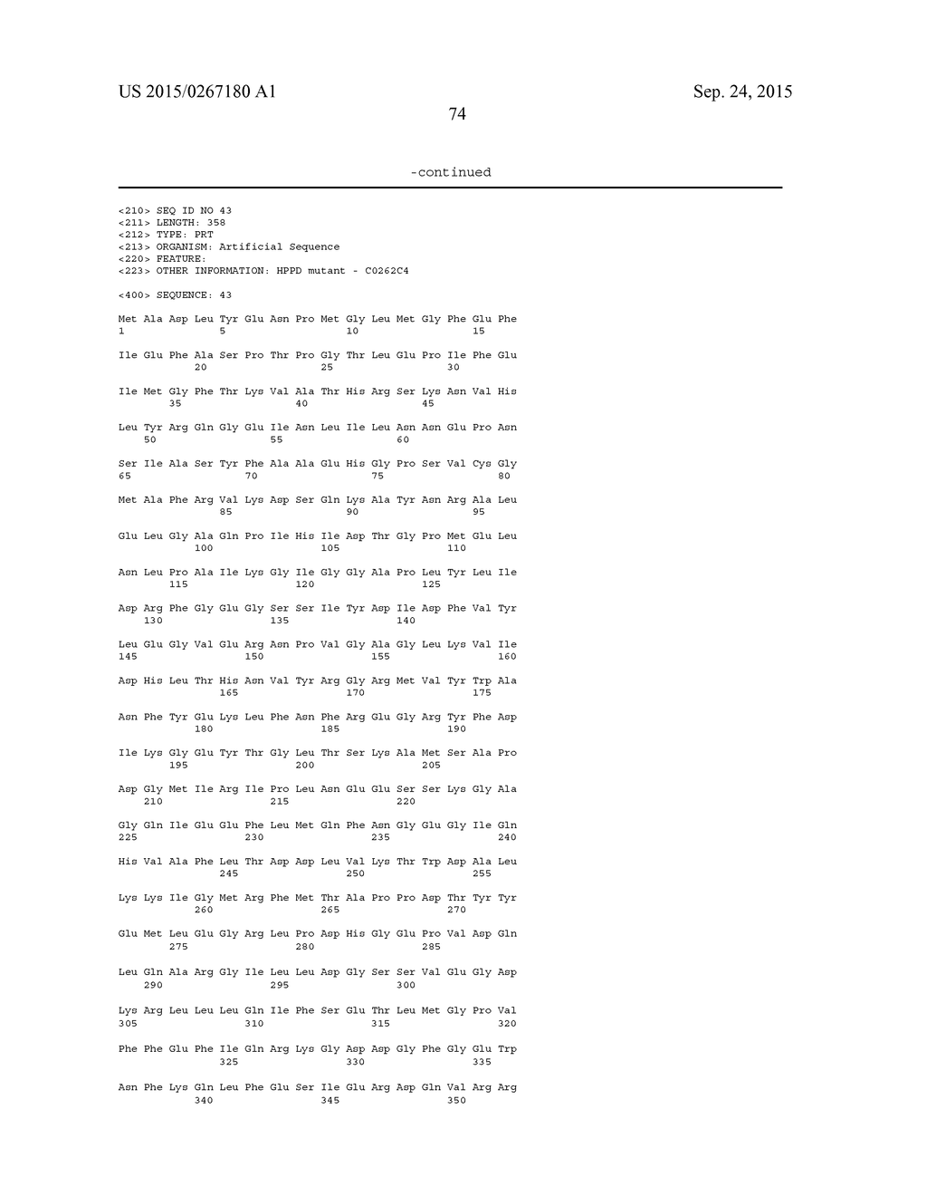 HPPD VARIANTS AND METHODS OF USE - diagram, schematic, and image 78