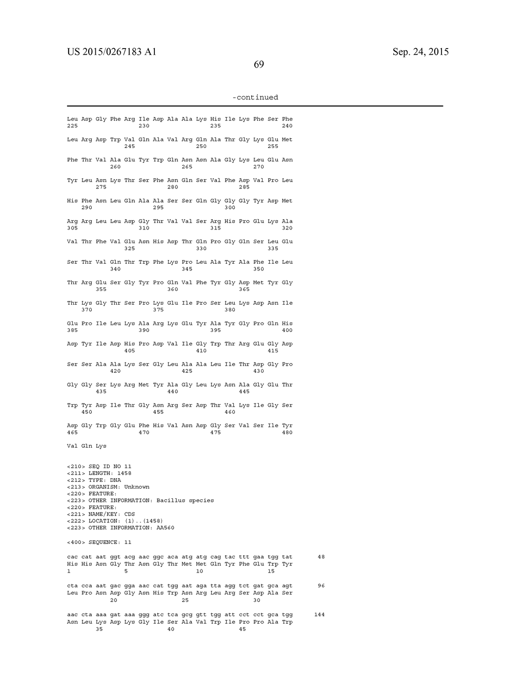 Alpha-amylase variant with altered properties - diagram, schematic, and image 73