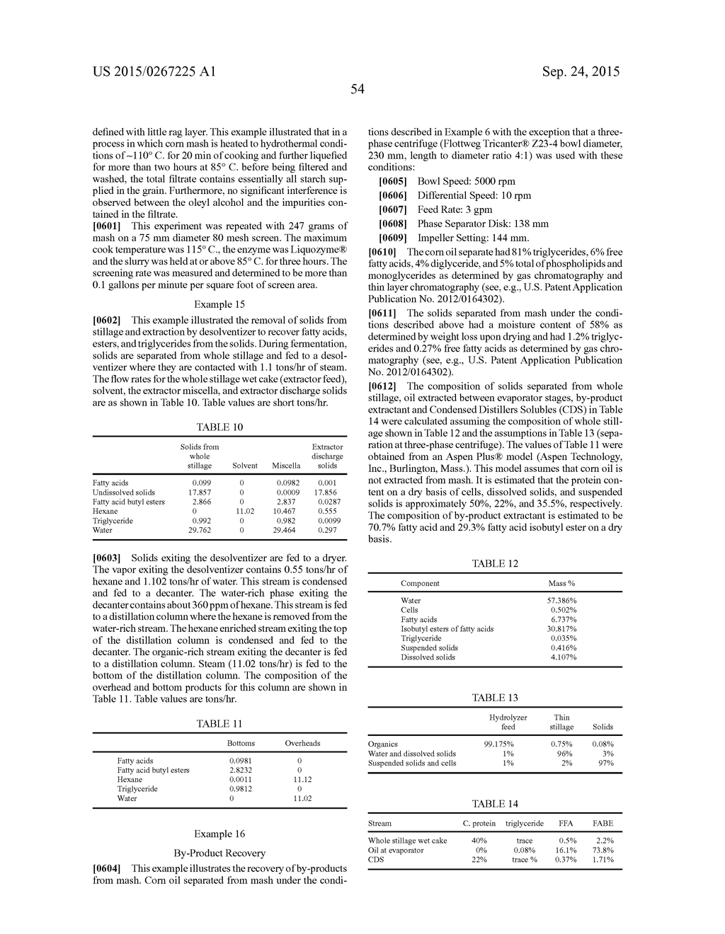 PROCESSES AND SYSTEMS FOR THE PRODUCTION OF FERMENTATION PRODUCTS - diagram, schematic, and image 85