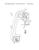 INGRESS AND EGRESS AID THROUGH CHECK STRAP LATCH diagram and image