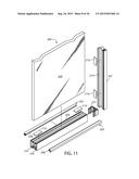 Combination Marine and Stop Frame Glazed Panel and Method for the Same diagram and image