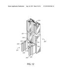 Combination Marine and Stop Frame Glazed Panel and Method for the Same diagram and image