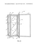 Combination Marine and Stop Frame Glazed Panel and Method for the Same diagram and image