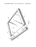 Combination Marine and Stop Frame Glazed Panel and Method for the Same diagram and image