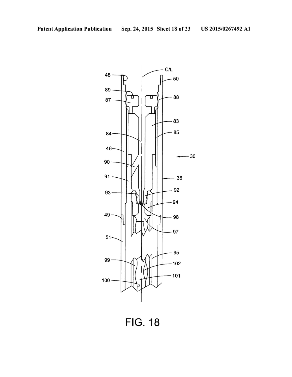 TOP MOUNT DUAL BIT WELL DRILLING SYSTEM - diagram, schematic, and image 19