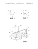 BLISK WITH LOW STRESSES AT BLADE ROOT, PREFERABLY FOR AN AIRCRAFT TURBINE     ENGINE FAN diagram and image