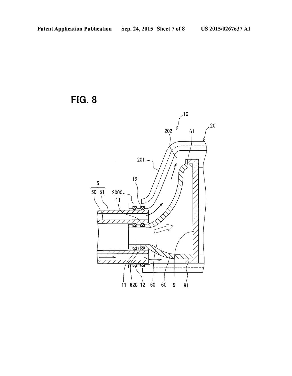 EXHAUST GAS HEAT EXCHANGING DEVICE - diagram, schematic, and image 08