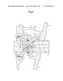 VARIABLE DISPLACEMENT SWASH PLATE TYPE COMPRESSOR diagram and image