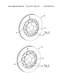 MULTI-PLANE BRAKE ROTOR HAT HOLES AND METHOD OF MAKING THE SAME diagram and image