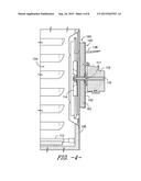 MOUNTING BRACKET WITH THERMAL MAZE TO REDUCE HEAT TRANSFER RATE diagram and image