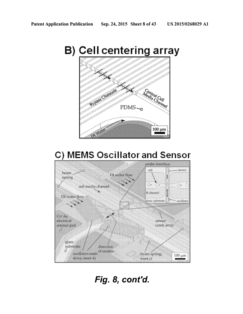 MECHANICAL PHENOTYPING OF SINGLE CELLS: HIGH THROUGHPUT QUANTITATIVE     DETECTION AND SORTING - diagram, schematic, and image 09