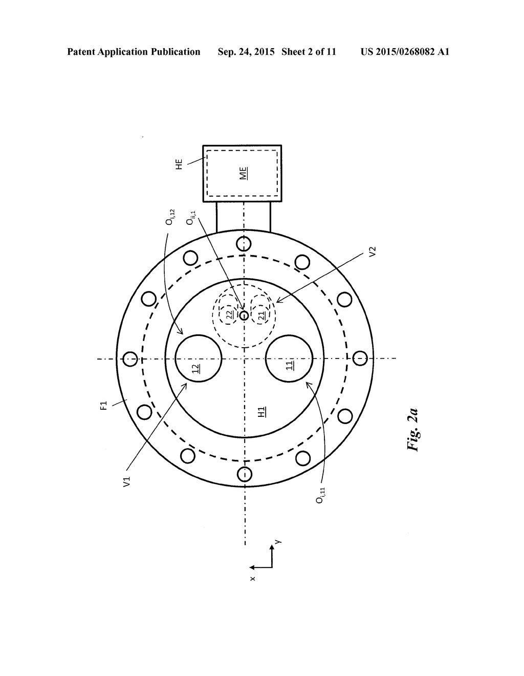 MEASURING SYSTEM FOR ASCERTAINING A VOLUME FLOW AND/OR A VOLUME FLOW RATE     OF A MEDIUM FLOWING IN A PIPELINE - diagram, schematic, and image 03