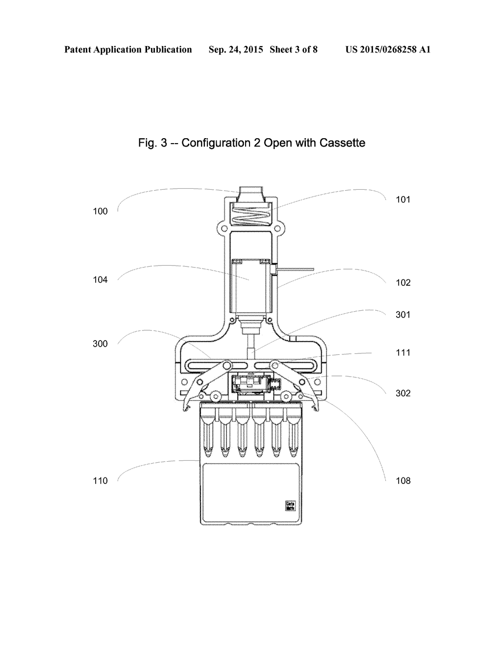 Apparatus For Gripping and Holding Diagnostic Cassettes - diagram, schematic, and image 04