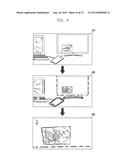 METHOD FOR DISPLAYING IMAGE USING PROJECTOR AND WEARABLE ELECTRONIC DEVICE     FOR IMPLEMENTING THE SAME diagram and image