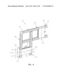 TENSIONED PROJECTION SCREEN ASSEMBLY diagram and image