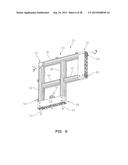 TENSIONED PROJECTION SCREEN ASSEMBLY diagram and image