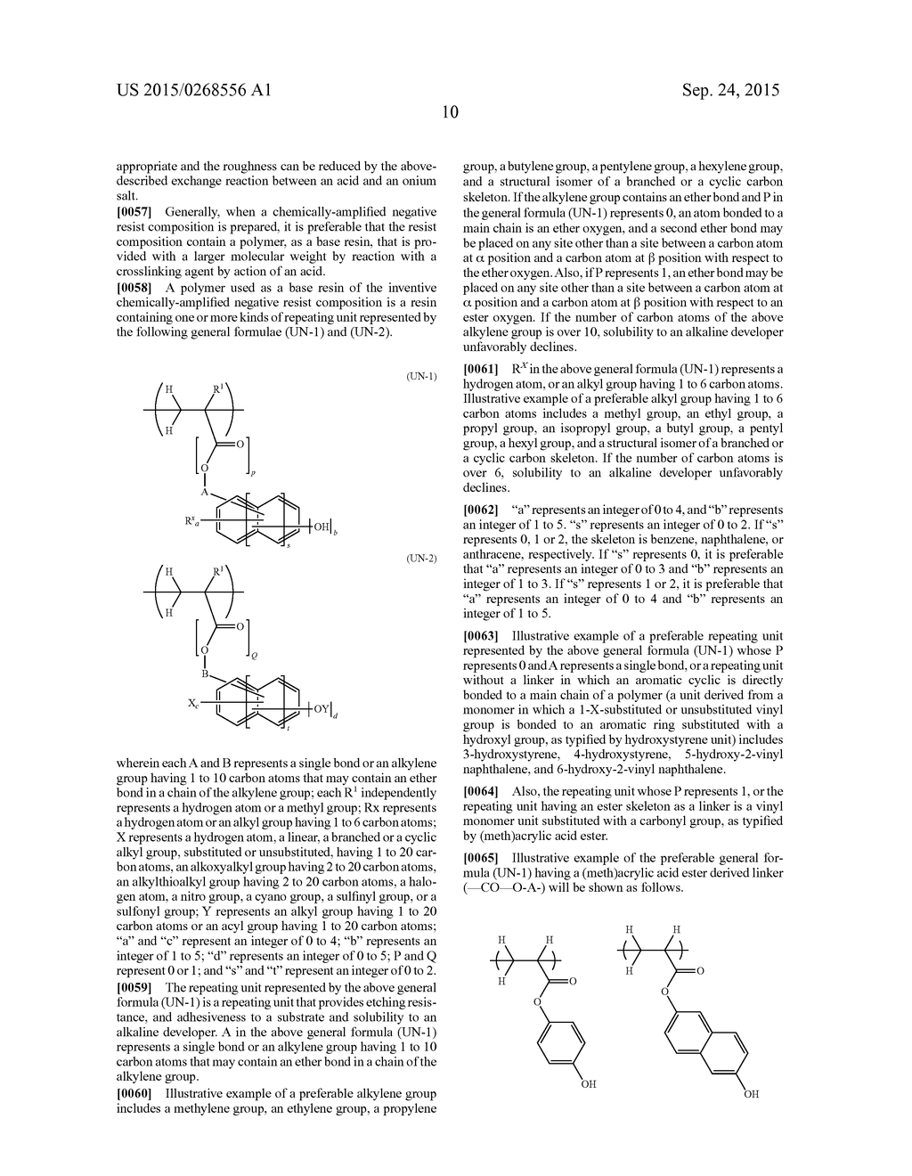 CHEMICALLY-AMPLIFIED NEGATIVE RESIST COMPOSITION AND RESIST PATTERNING     PROCESS USING THE SAME - diagram, schematic, and image 11
